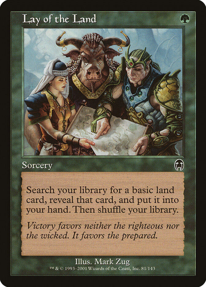Configuração do Terreno / Lay of the Land - Magic: The Gathering - MoxLand