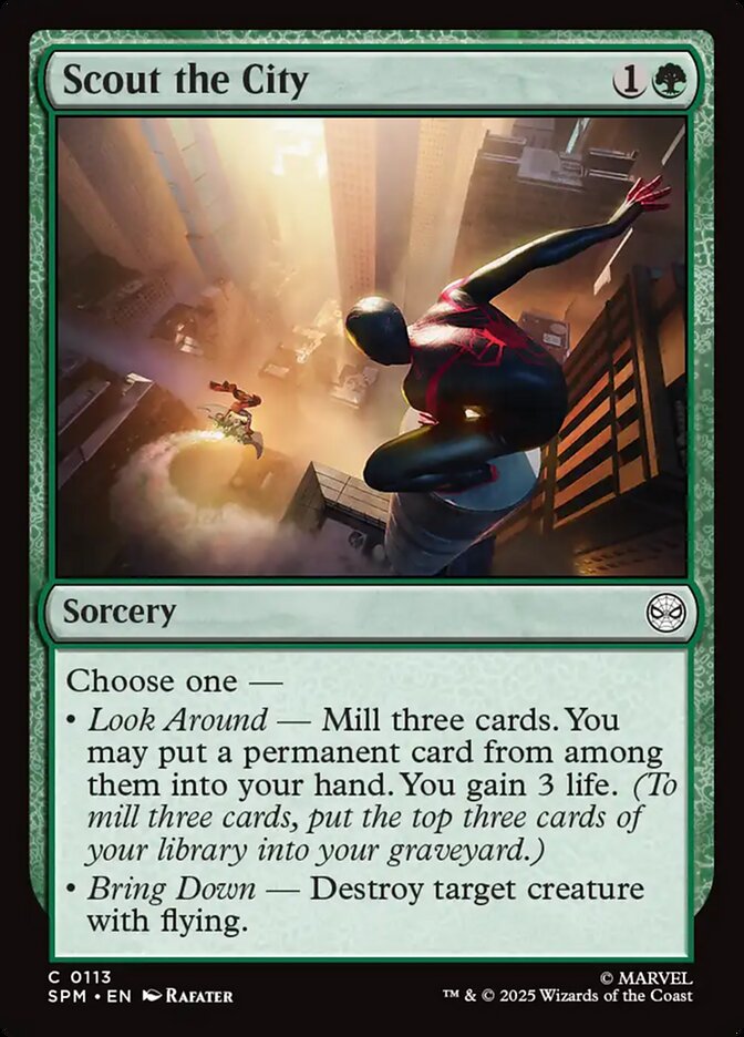 Explorar a Cidade / Scout the City - Magic: The Gathering - MoxLand