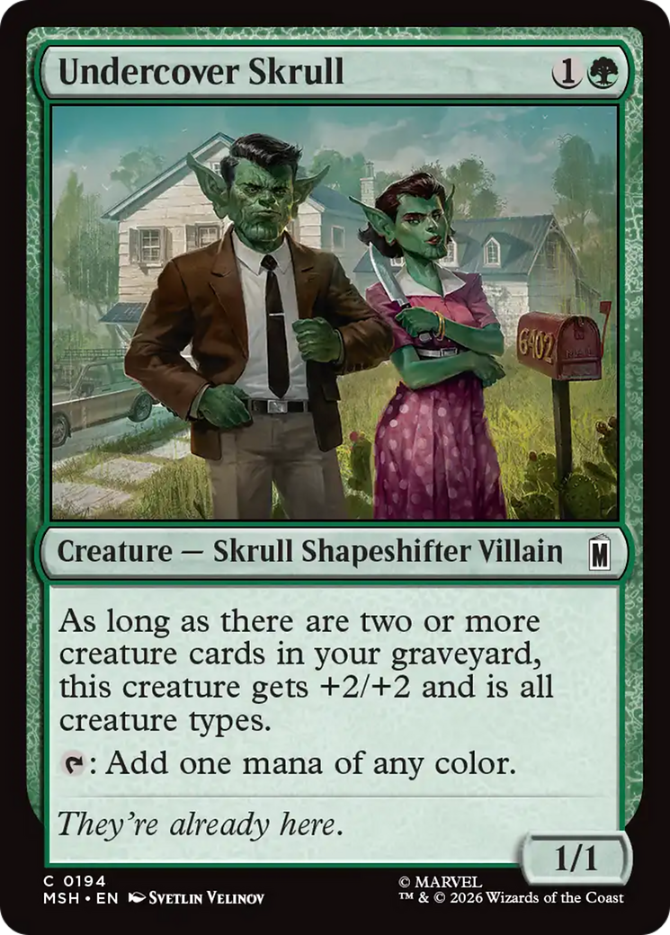 Undercover Skrull - Magic: The Gathering - MoxLand