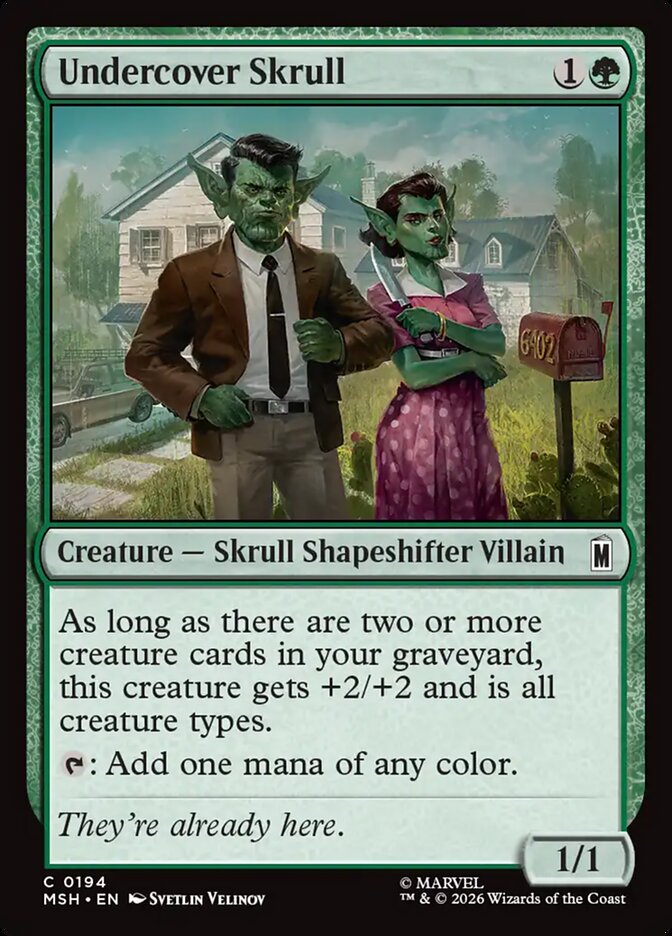 Undercover Skrull - Magic: The Gathering - MoxLand