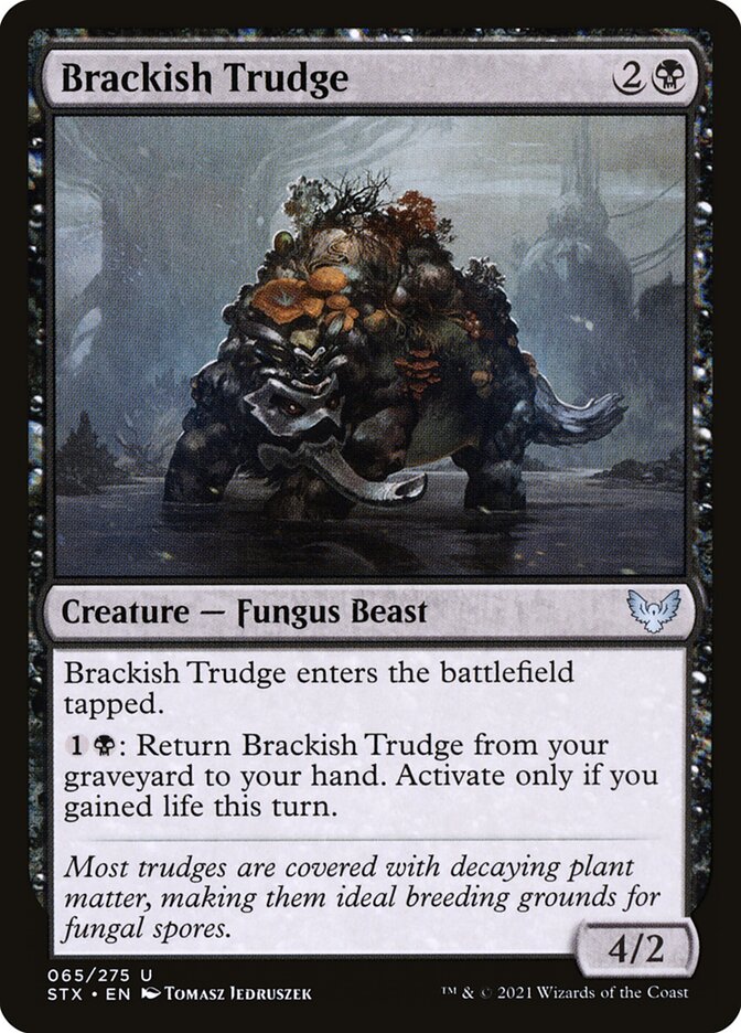 Rojo Salobro / Brackish Trudge - Magic: The Gathering - MoxLand