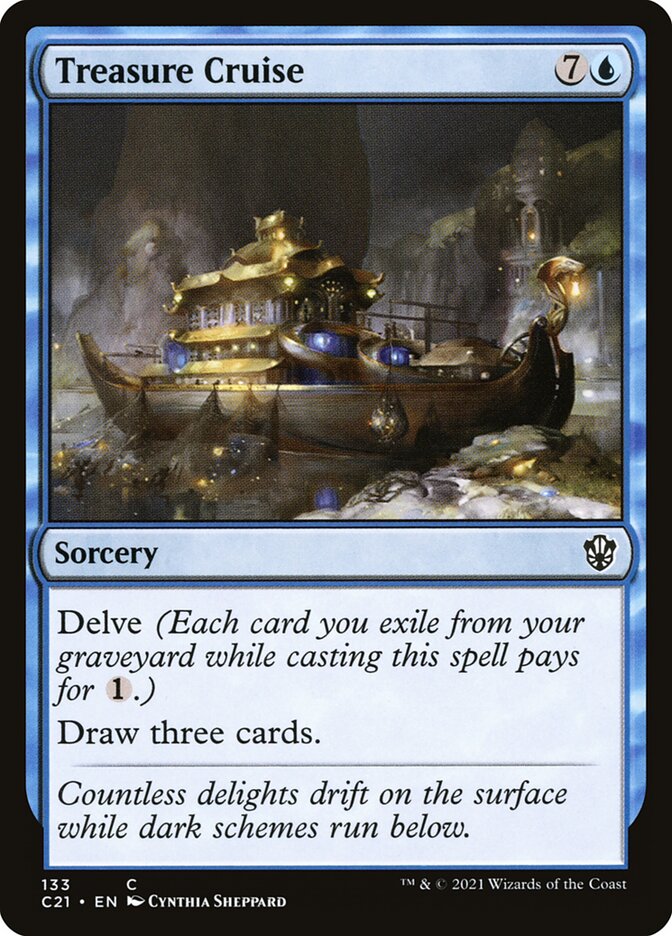 Cruzeiro do Tesouro / Treasure Cruise - Magic: The Gathering - MoxLand