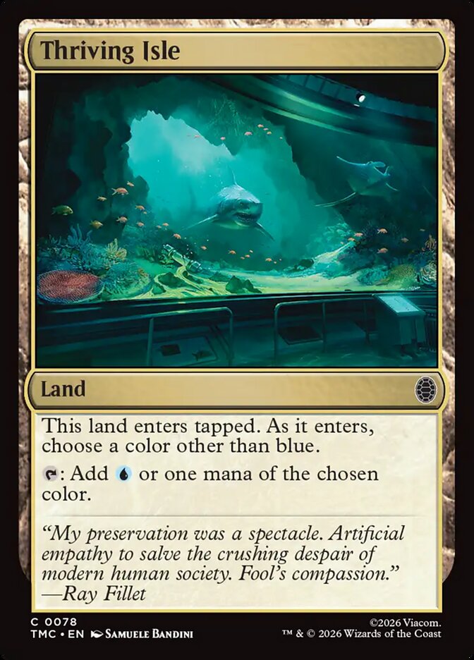 Ilha Vicejante / Thriving Isle - Magic: The Gathering - MoxLand