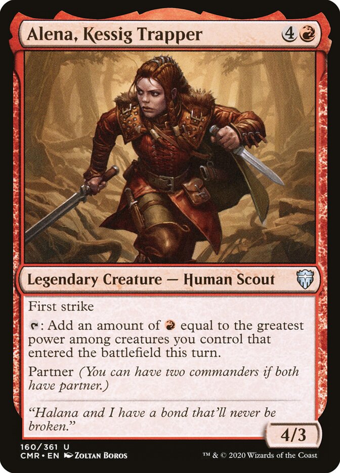 Alena, Armadilheira de Kessig / Alena, Kessig Trapper - Magic: The Gathering - MoxLand