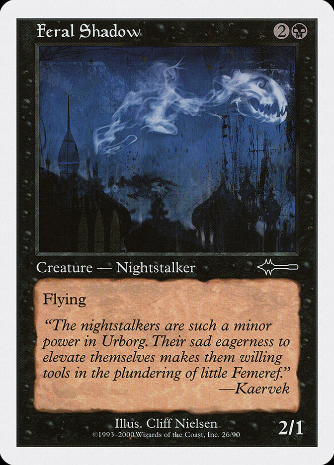 Vulto Feroz / Feral Shadow - Magic: The Gathering - MoxLand