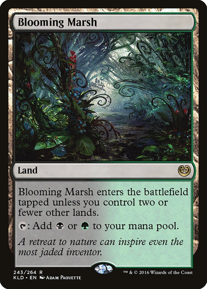 Charco Florescente / Blooming Marsh - Magic: The Gathering - MoxLand