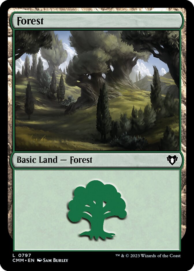Floresta / Forest - Magic: The Gathering - MoxLand