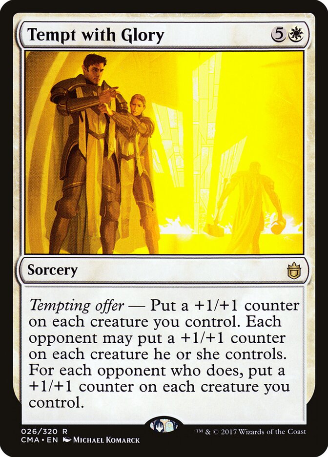 Tempt with Glory / Tempt with Glory - Magic: The Gathering - MoxLand