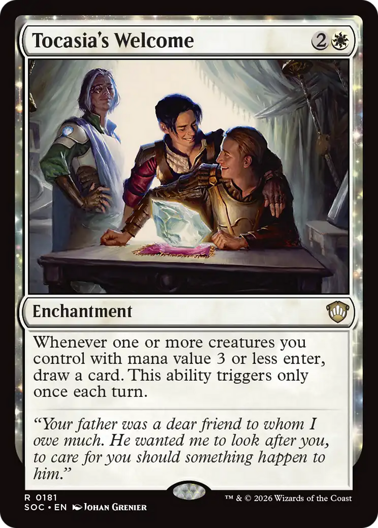 Boas-vindas de Tocasia / Tocasia's Welcome - Magic: The Gathering - MoxLand