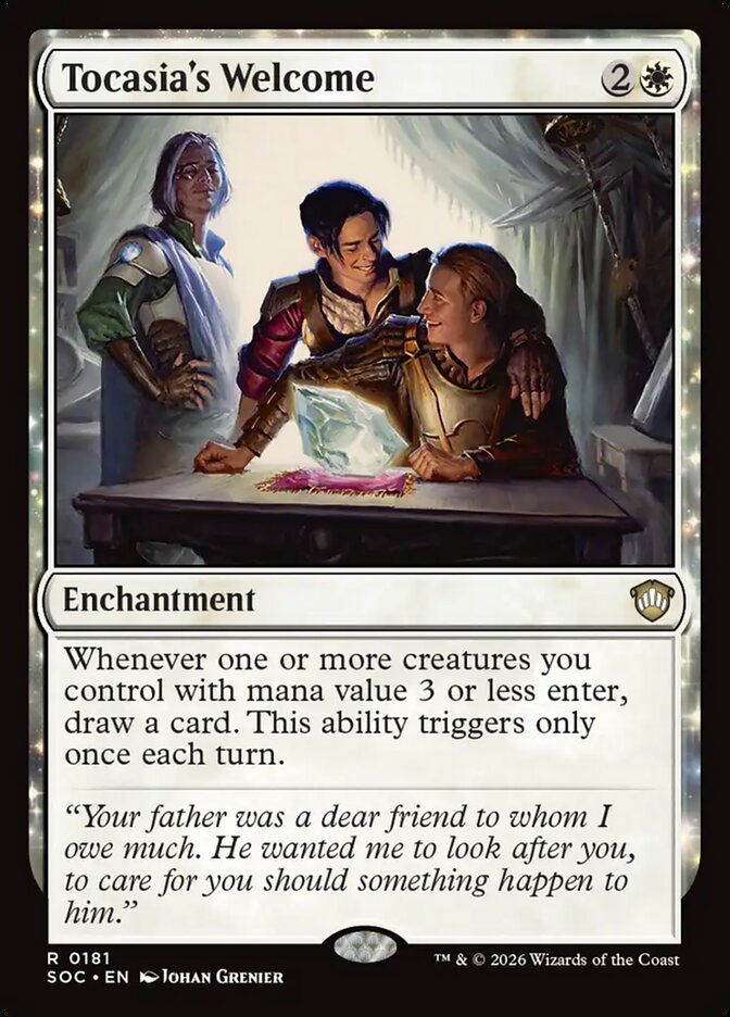Boas-vindas de Tocasia / Tocasia's Welcome - Magic: The Gathering - MoxLand