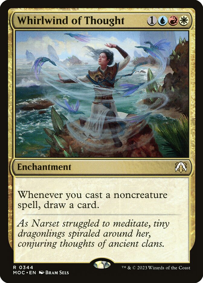 Redemoinho de Pensamentos / Whirlwind of Thought - Magic: The Gathering - MoxLand