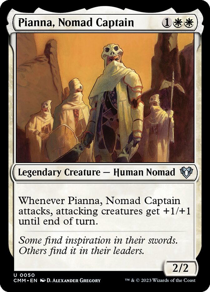Pianna, Capitã Nômade / Pianna, Nomad Captain - Magic: The Gathering - MoxLand
