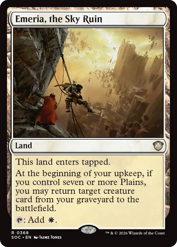 Emeria, a Ruína Celeste / Emeria, the Sky Ruin - Magic: The Gathering - MoxLand