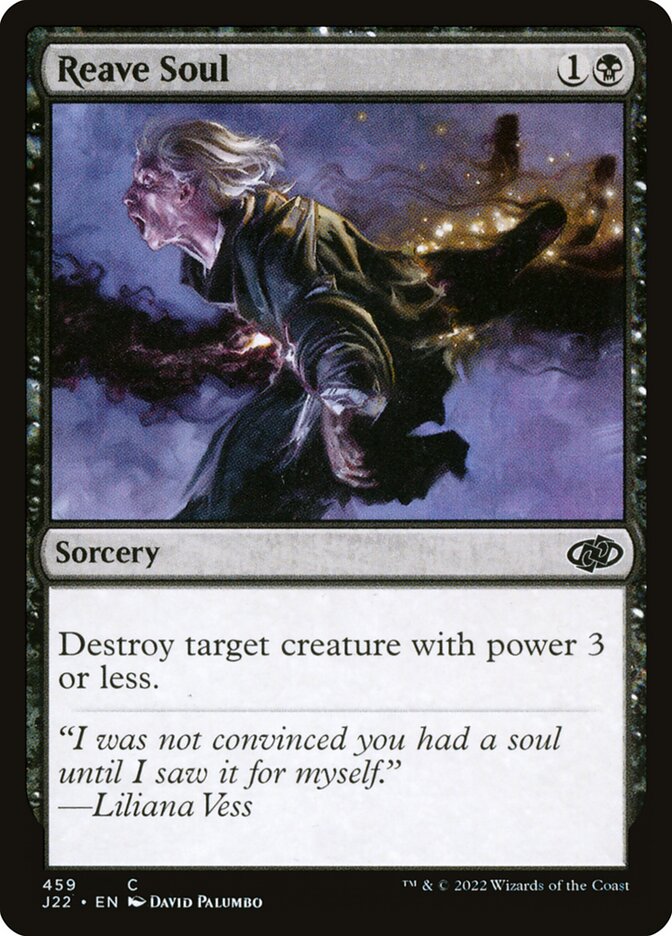 Despojar Alma / Reave Soul - Magic: The Gathering - MoxLand
