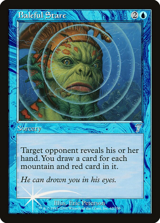 Olhar Funesto / Baleful Stare - Magic: The Gathering - MoxLand