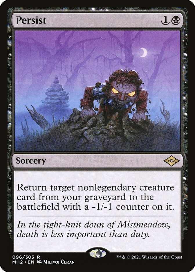 Persistir / Persist - Magic: The Gathering - MoxLand