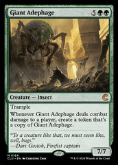 Adéfago Gigante / Giant Adephage - Magic: The Gathering - MoxLand
