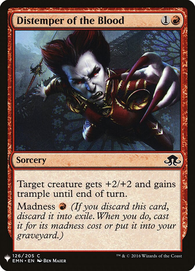 Destempero do Sangue / Distemper of the Blood - Magic: The Gathering - MoxLand