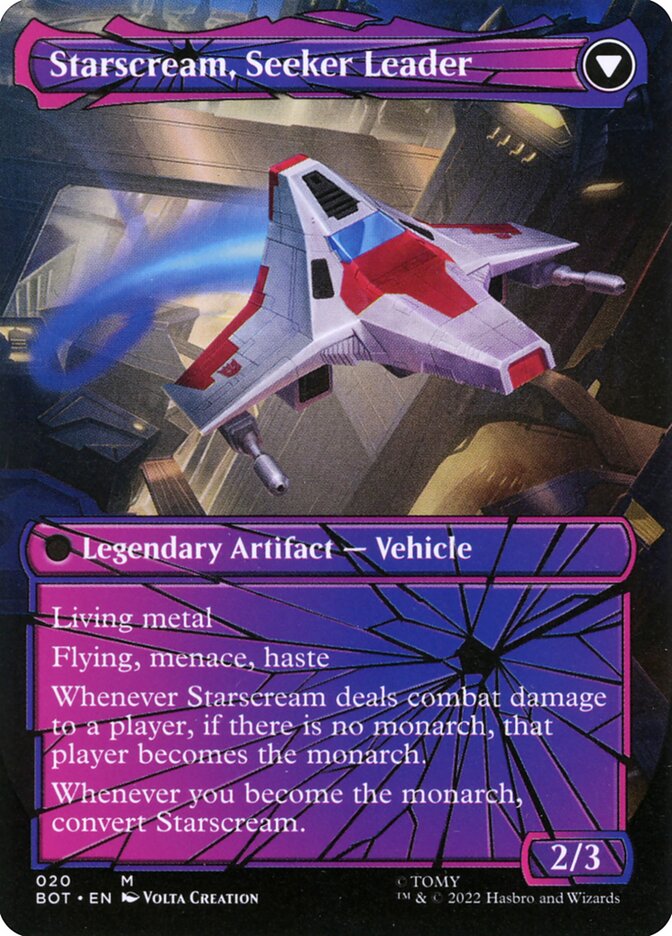 Starscream, Faminto por Poder / Starscream, Power Hungry - Magic: The Gathering - MoxLand
