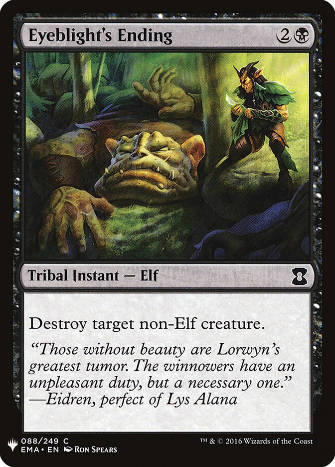 Fim do Seca-Olho / Eyeblight's Ending - Magic: The Gathering - MoxLand