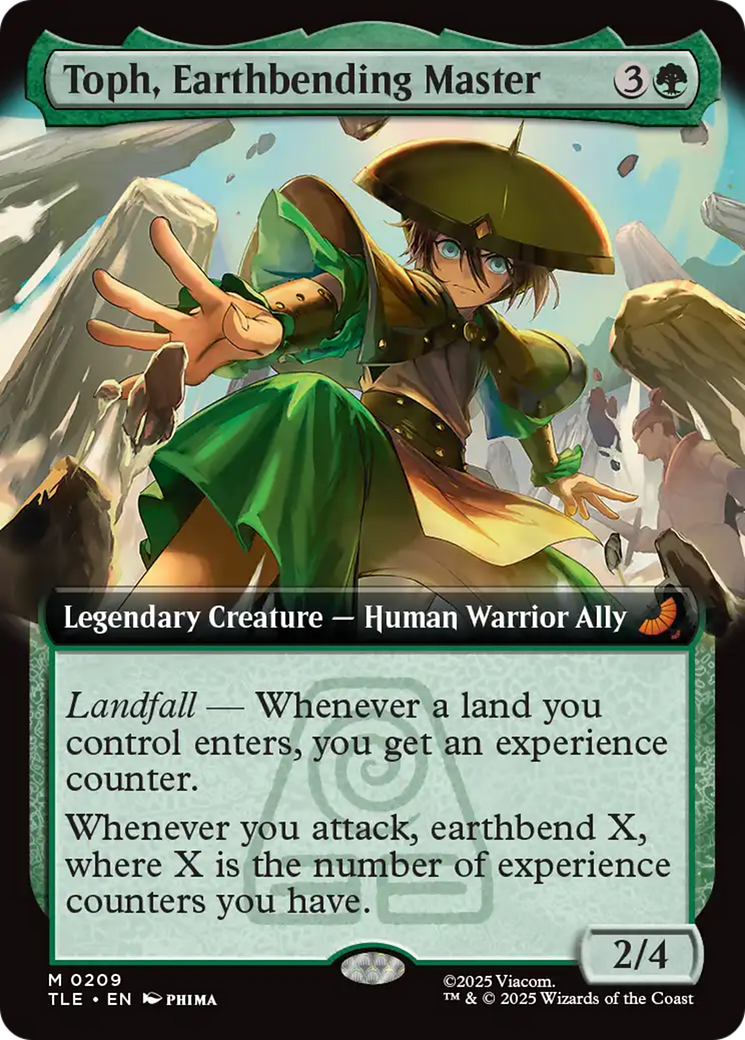 Toph, Mestra da Dobra de Terra / Toph, Earthbending Master - Magic: The Gathering - MoxLand