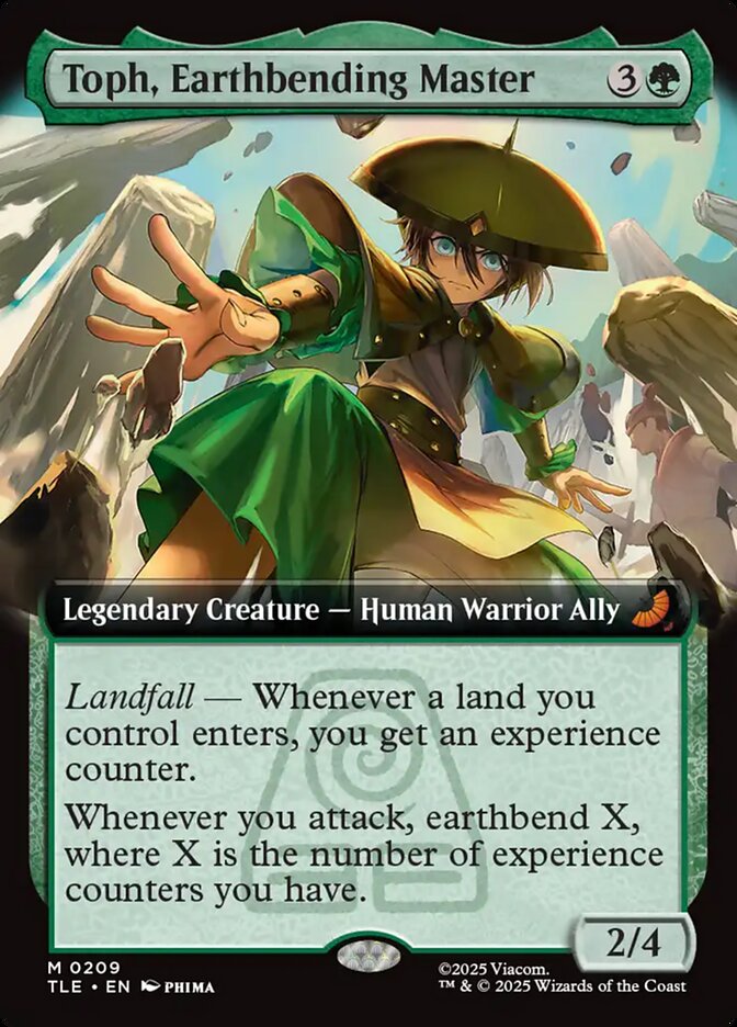 Toph, Mestra da Dobra de Terra / Toph, Earthbending Master - Magic: The Gathering - MoxLand
