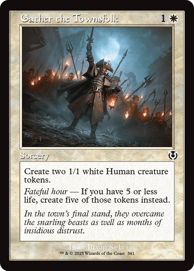 Reunir o Povo / Gather the Townsfolk - Magic: The Gathering - MoxLand