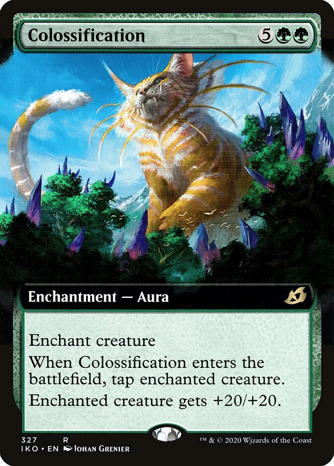 Colossificação / Colossification - Magic: The Gathering - MoxLand