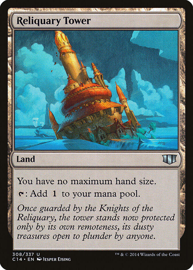 Torre do Relicário / Reliquary Tower - Magic: The Gathering - MoxLand