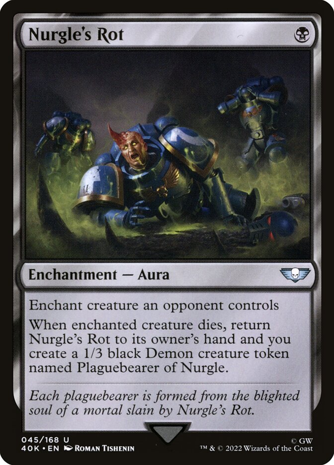 Podridão de Nurgle / Nurgle's Rot - Magic: The Gathering - MoxLand