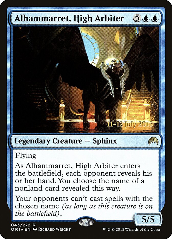 Alhammarret, Juiz Supremo / Alhammarret, High Arbiter - Magic: The Gathering - MoxLand