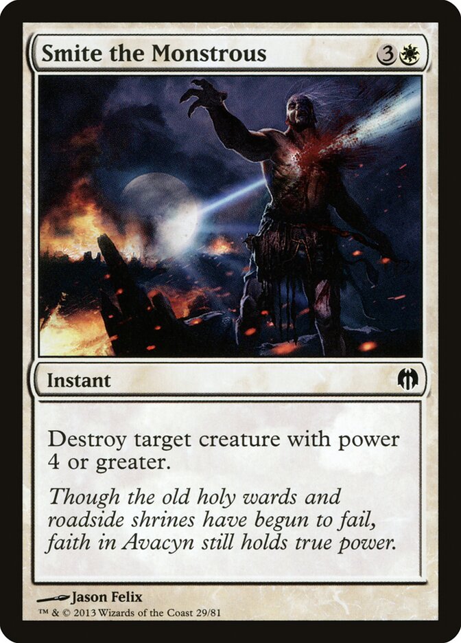 Golpear o Monstruoso / Smite the Monstrous - Magic: The Gathering - MoxLand