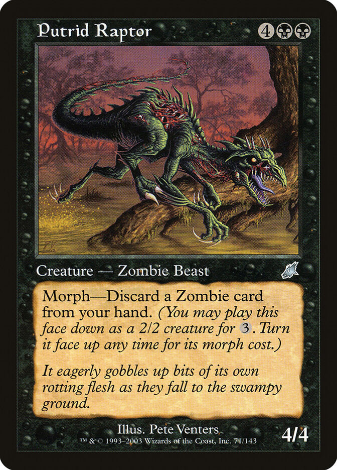 Raptor Pútrido / Putrid Raptor - Magic: The Gathering - MoxLand