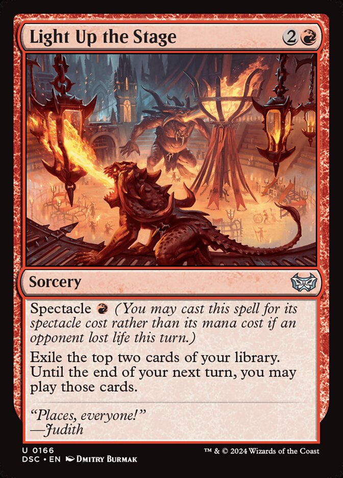 Iluminar o Palco / Light Up the Stage - Magic: The Gathering - MoxLand