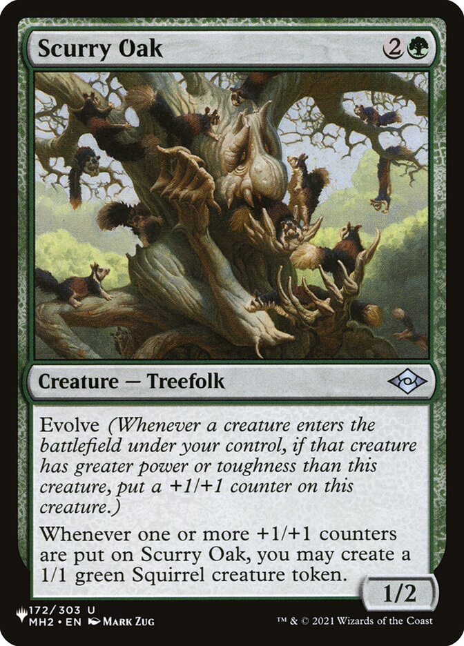 Carvalho Serelepe / Scurry Oak - Magic: The Gathering - MoxLand
