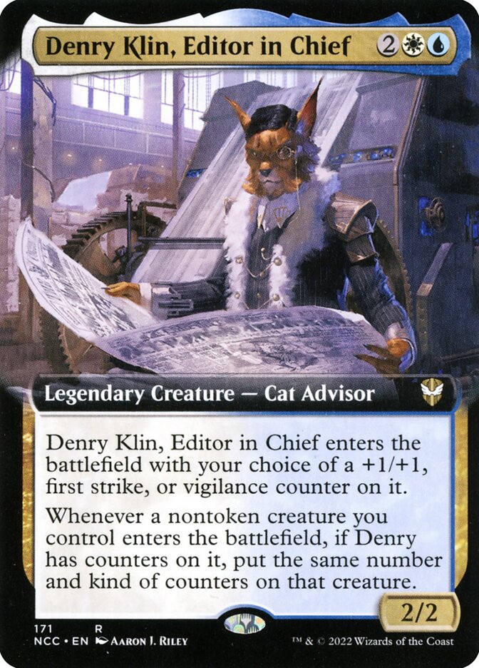 Denry Klin, Editor-chefe / Denry Klin, Editor in Chief - Magic: The Gathering - MoxLand