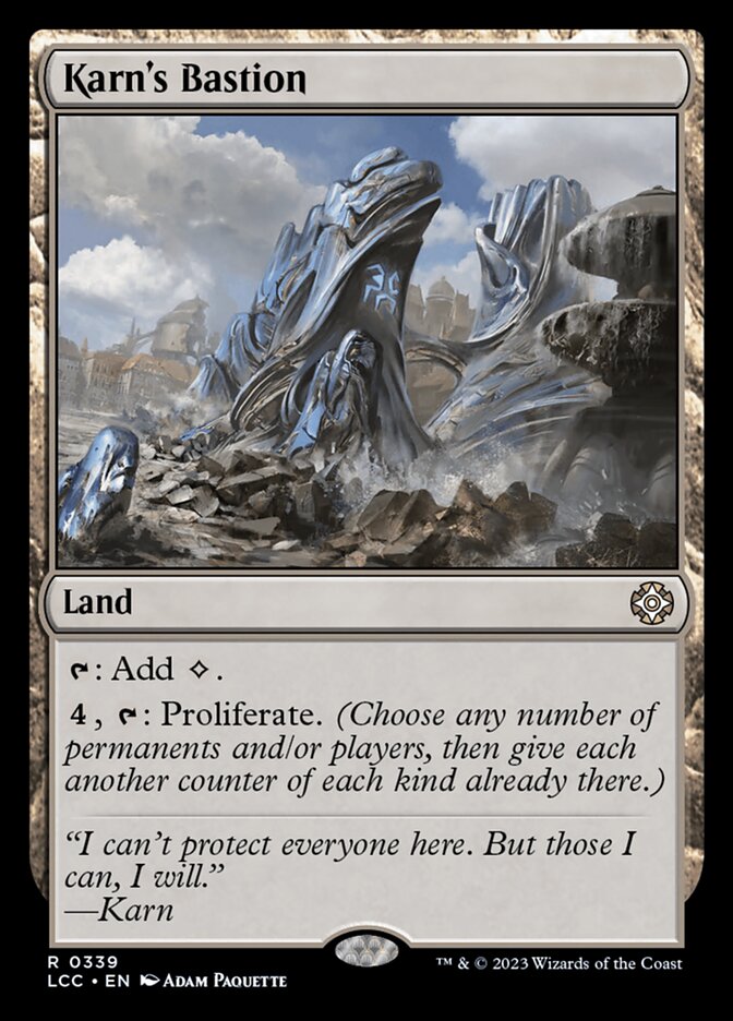 Bastião de Karn / Karn's Bastion - Magic: The Gathering - MoxLand