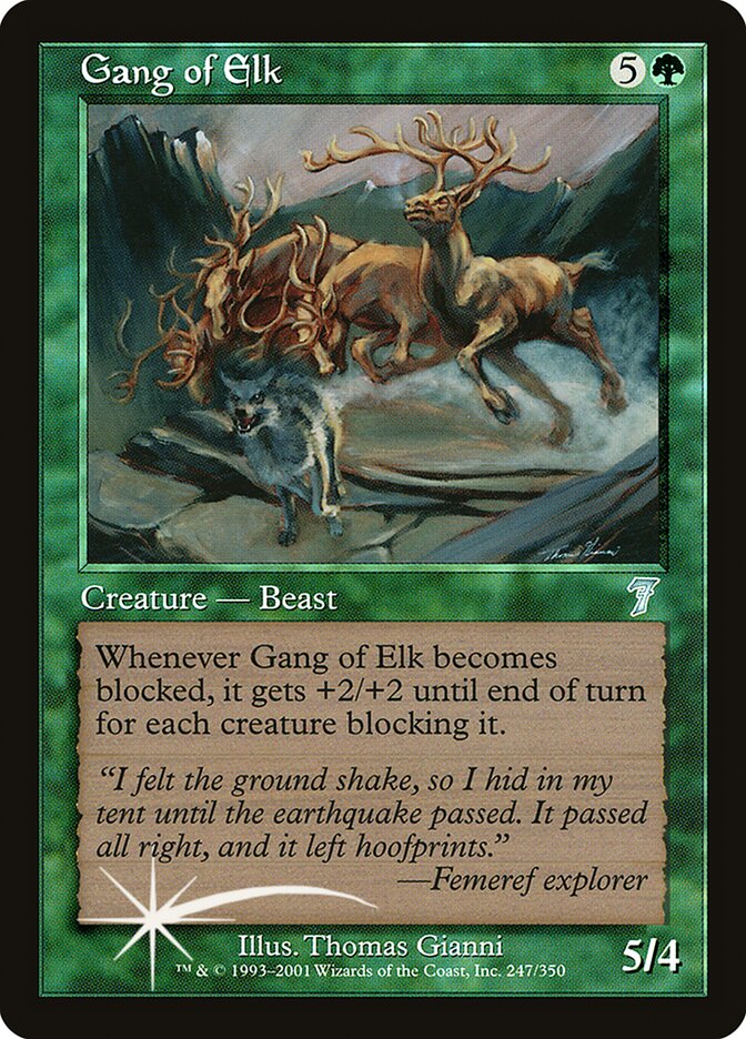 Manada de Alces / Gang of Elk - Magic: The Gathering - MoxLand