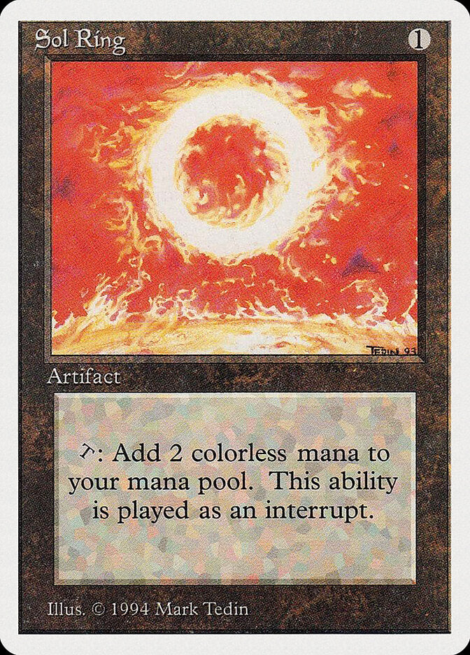 Anel Solar / Sol Ring - Magic: The Gathering - MoxLand