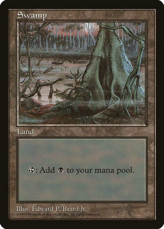 Pântano / Swamp - Magic: The Gathering - MoxLand
