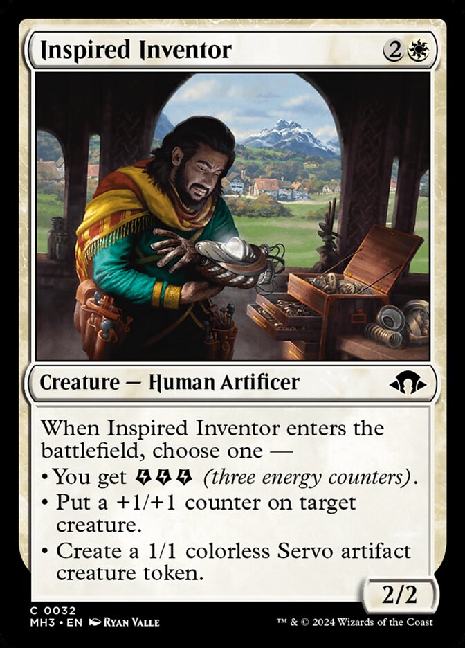 Inventor Inspirado / Inspired Inventor - Magic: The Gathering - MoxLand