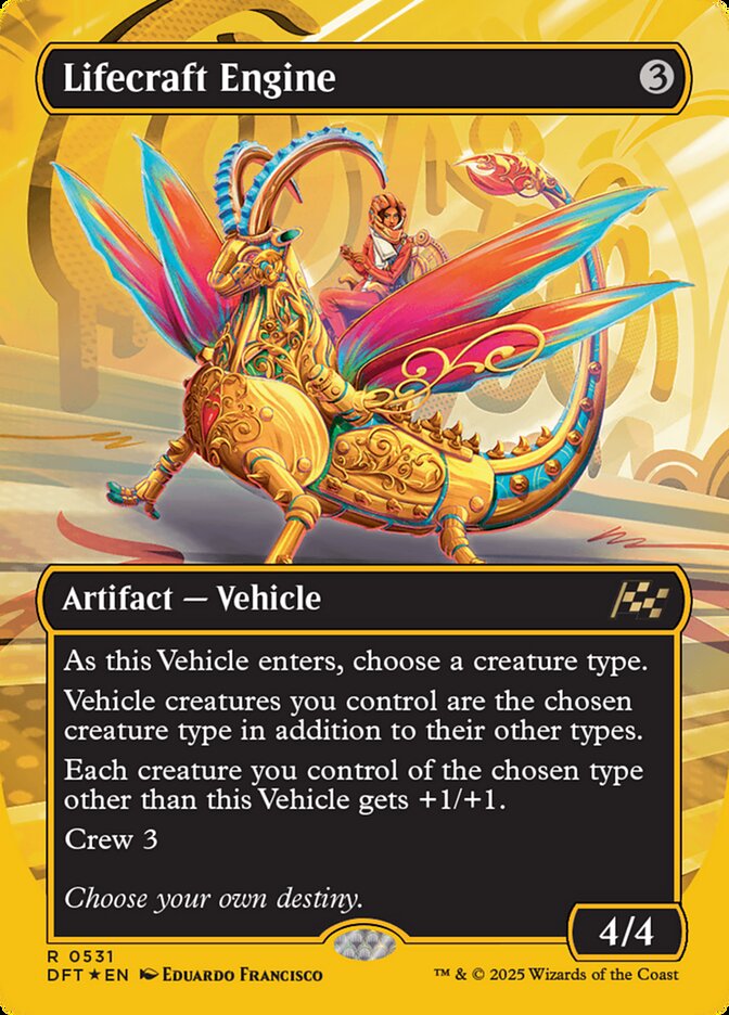 Viatura Mecanogênica / Lifecraft Engine - Magic: The Gathering - MoxLand