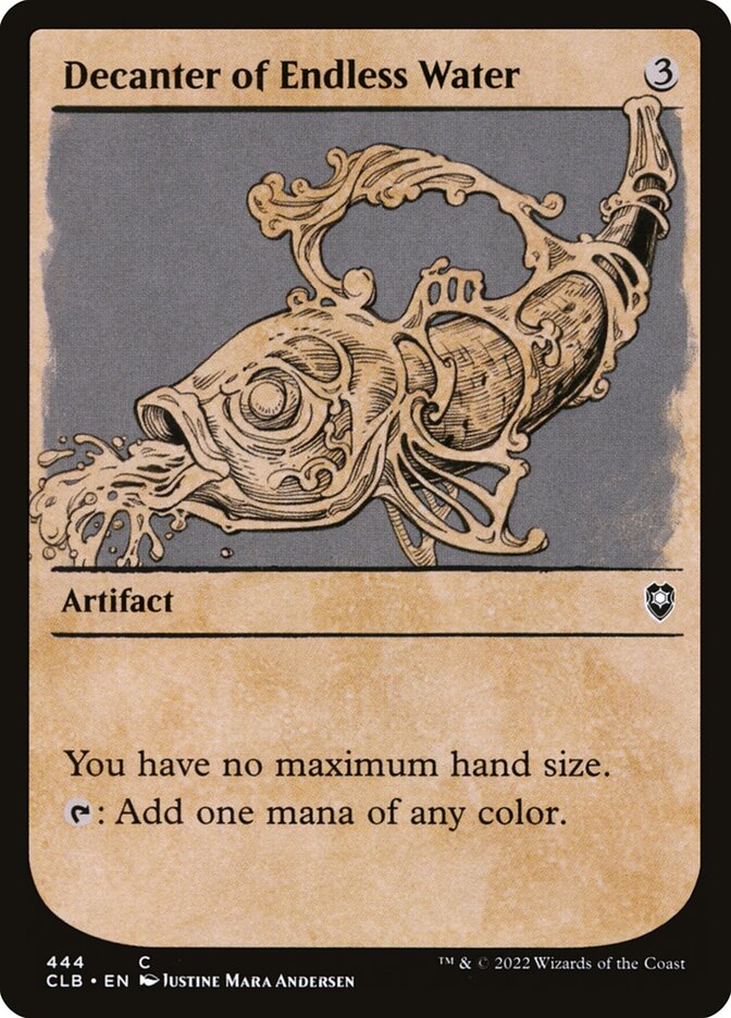 Garrafa da Água Infinita / Decanter of Endless Water - Magic: The Gathering - MoxLand