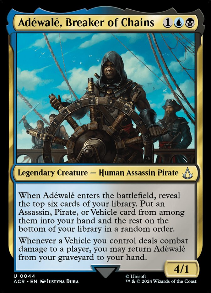 Adéwalé, Breaker of Chains - Magic: The Gathering - MoxLand