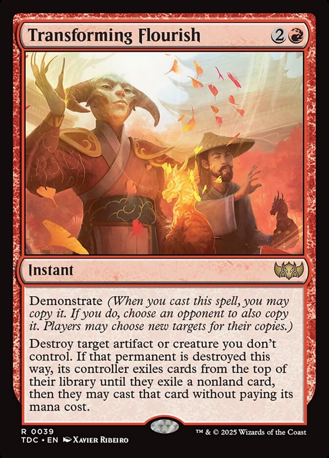 Transforming Flourish - Magic: The Gathering - MoxLand
