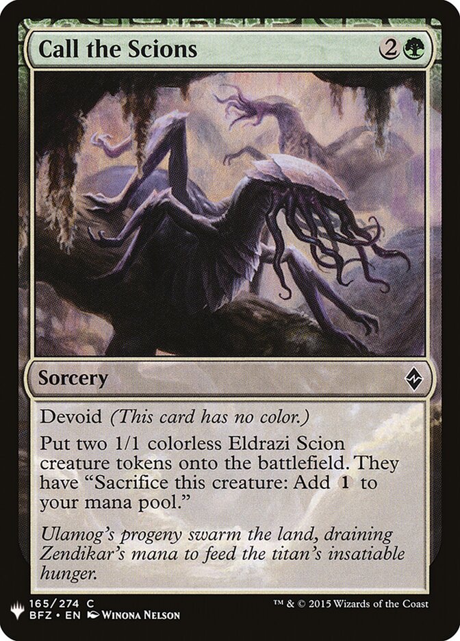 Chamado aos Rebentos / Call the Scions - Magic: The Gathering - MoxLand
