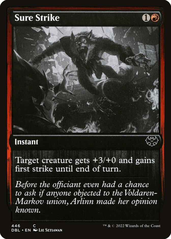 Golpe Certeiro / Sure Strike - Magic: The Gathering - MoxLand