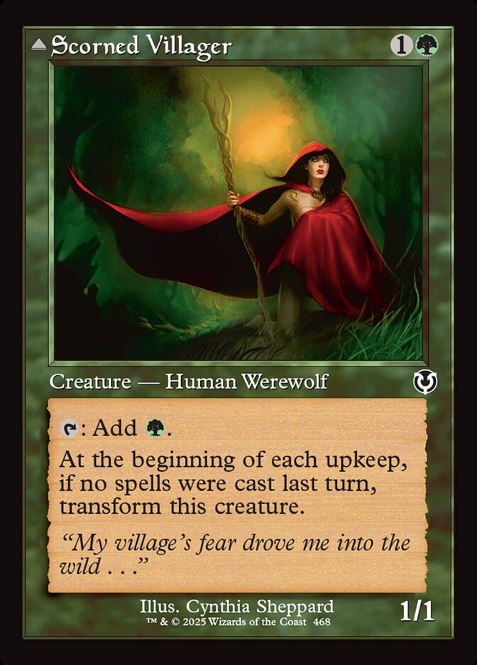 Aldeão Menosprezado / Scorned Villager - Magic: The Gathering - MoxLand