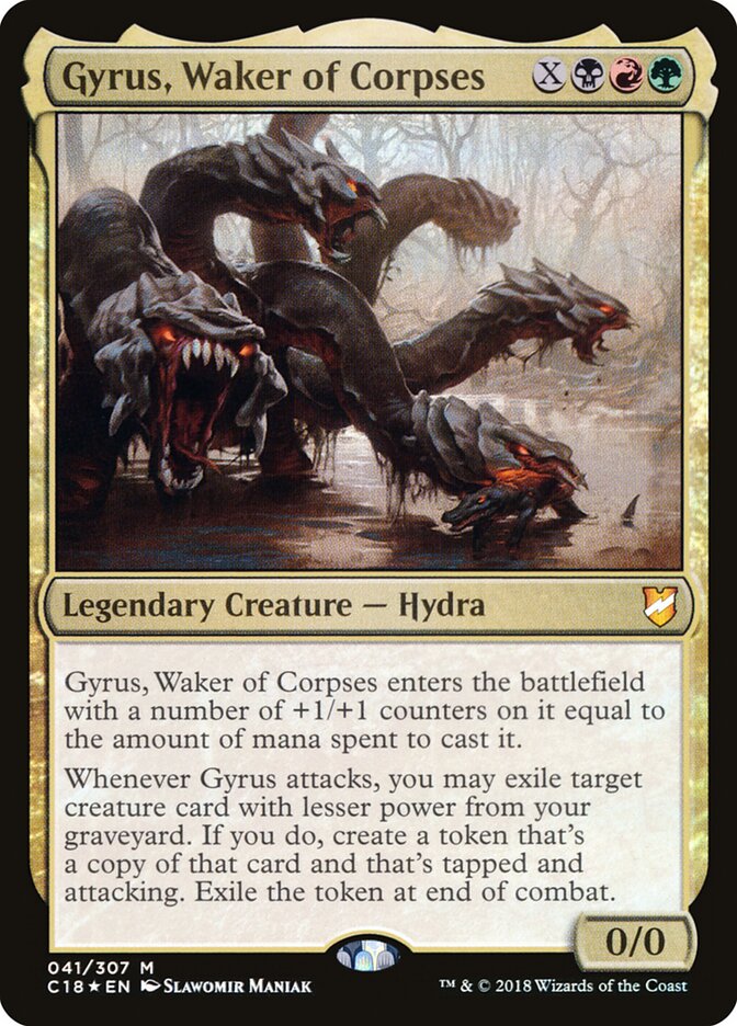 Gyrus, Despertador de Cadáveres / Gyrus, Waker of Corpses - Magic: The Gathering - MoxLand