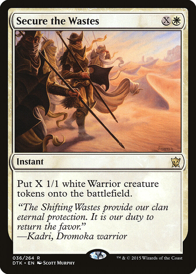 Proteger os Ermos / Secure the Wastes - Magic: The Gathering - MoxLand